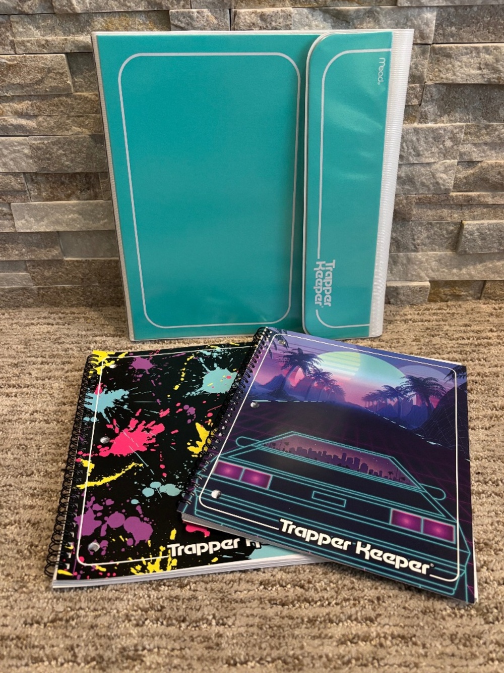 Mead Authentic Trapper Keeper - Teal